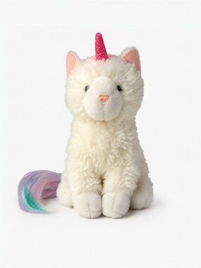 Douglas Caticorn Plush 7.6” Small Cat Unicorn Stuffed Animal